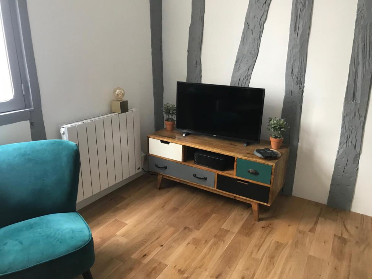 Charmant T1 Vieux Rouen Appartement Buitenkant foto