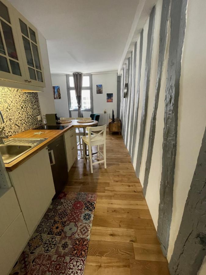 Charmant T1 Vieux Rouen Appartement Buitenkant foto